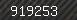 Security number
