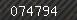 Security number