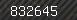 Security number