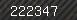 Security number