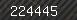 Security number