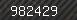 Security number