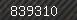 Security number