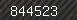 Security number